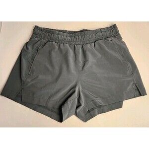 Zella Shorts Womens Large Green Urban Yoga Active Hike Run Athleisure